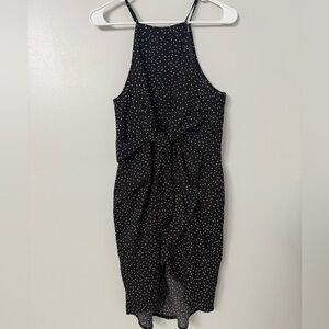 Entro Black and White Dotted Kids Bodysuit